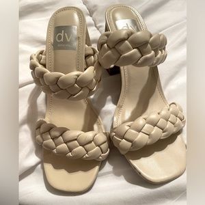 Off-White Heeled Sandals Size 6